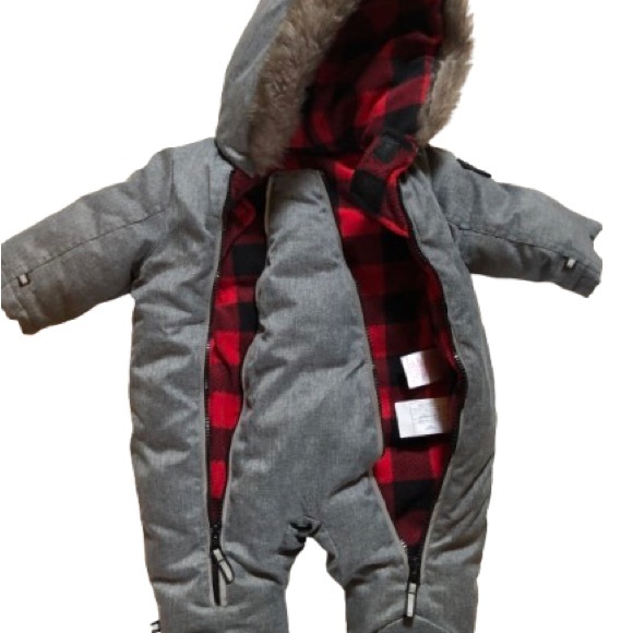 🩷5/15$ Canadiana baby winter coat size 0-3Month - Picture 4 of 9